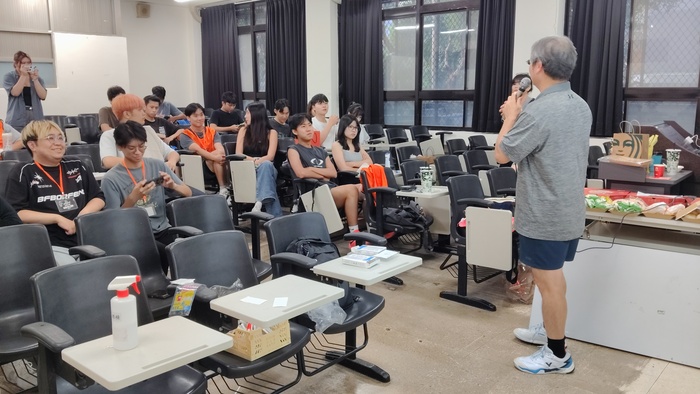 部主任為大家勉勵
